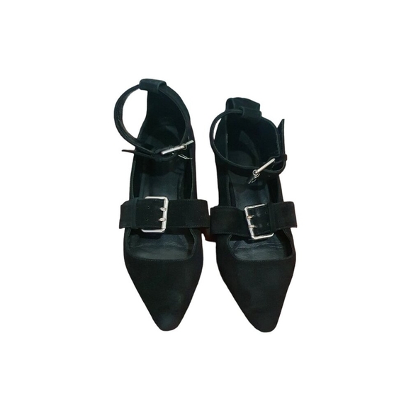 Opening Ceremony Buckle suede flats Size Eur 36/ 6 USA - Picture 9 of 16